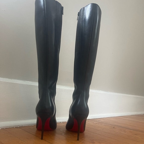 Christian Louboutin ELOISE BOTTA Size 37 Like New - Picture 5 of 7